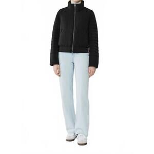 NEW SOIA&KYO isabella down blouson jacket in black